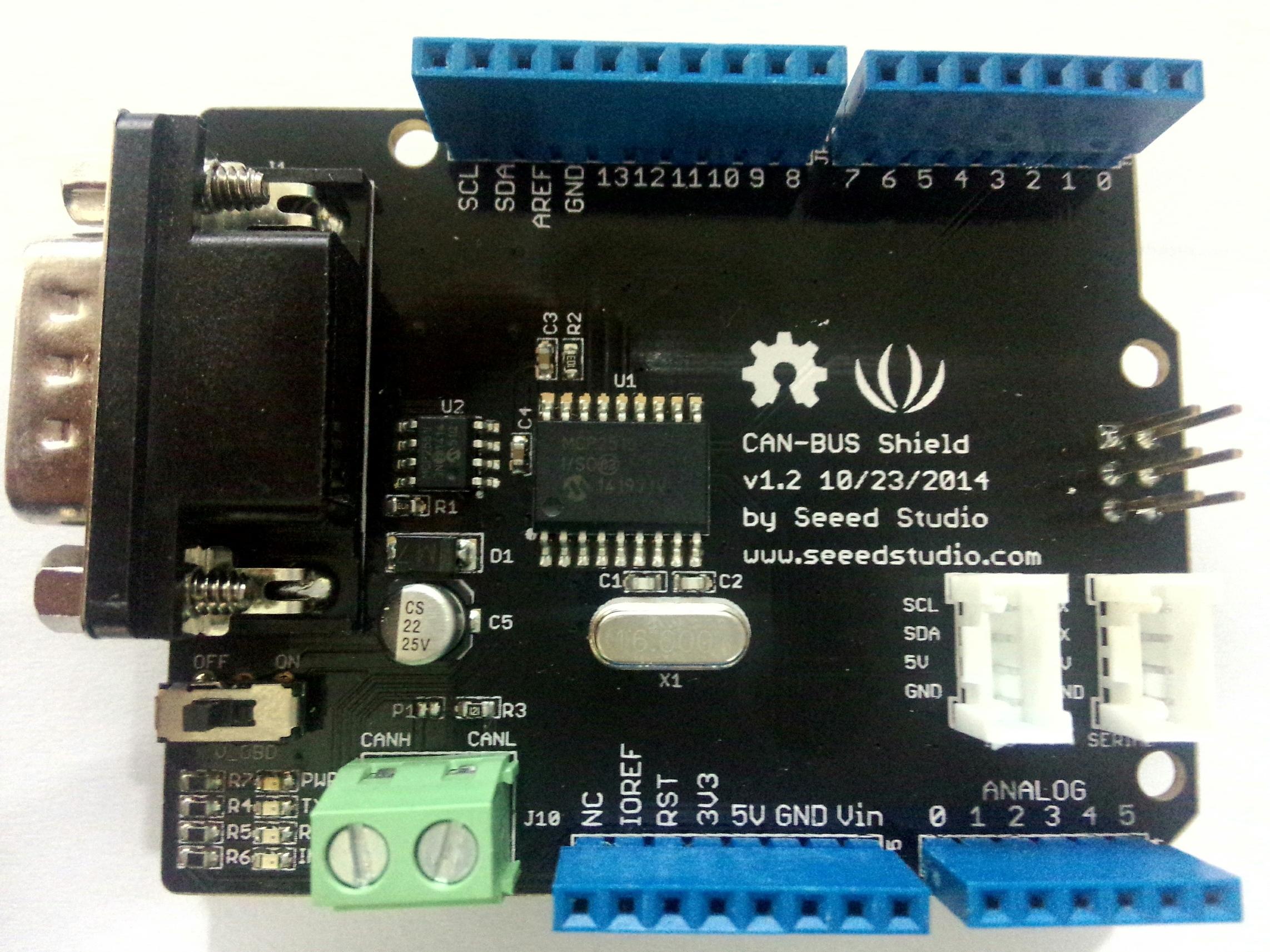 ESP32 CAN Bus Shield (v1.0) – Store – MrDIY.ca