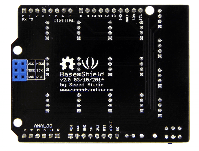 Thats Why We Add A Power Switch To Base Shield V2 One Of Which Is Vcc However Some Need 3.3V Seeedstudio Base Shield V2 / Power Compatible: Every Grove Connector Has Four Wires Not Every Micro-Controller Main Board Needs A Supply Voltage Of 5V 
