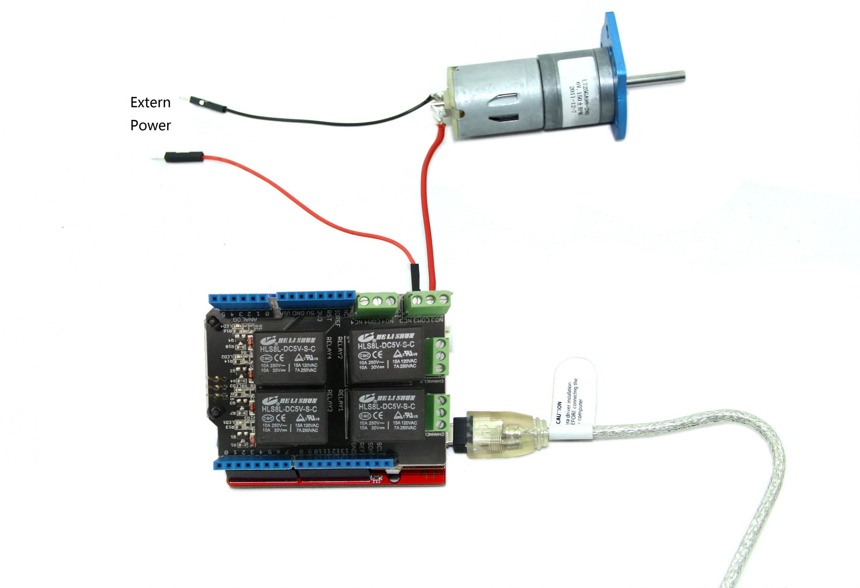 arduino relay shield